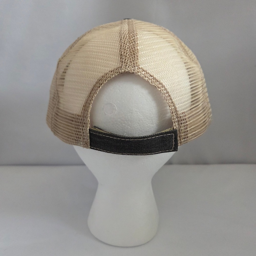 Katydid Trust In The Lord Proverbs 3:5 Trucker Hat Distressed Denim Mesh Cap - Picture 4 of 4